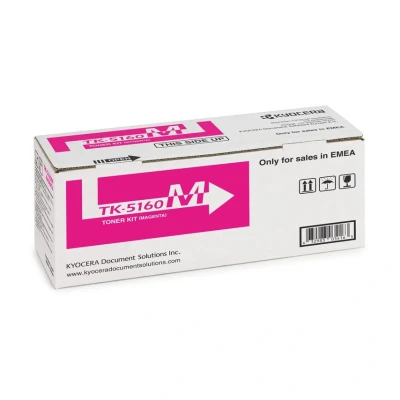 Image of Kyocera TK 5160M Toner Magenta, 12.000 Pages, Original Premium Printer Cartridge 1T02NTBNL0 for ECOSYS P7040cdn