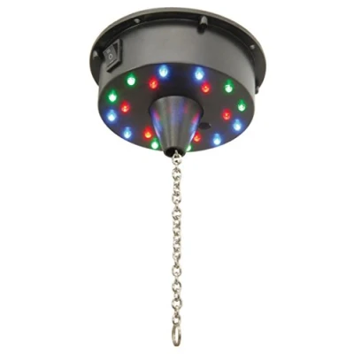 Image of Battery Operated Mirror Ball Motor with LEDs