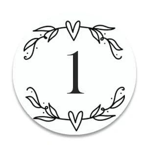 Image of 24 x Advent Calendar Countdown 1 Sleeps Until Christmas Stickers Labels Kids Adults Gift Label Tags (D3 Round H Wreath)