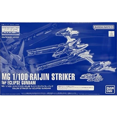 Image of BANDAI MG 1/100 RAIJIN STRIKER for ECLIPS GUNDAM