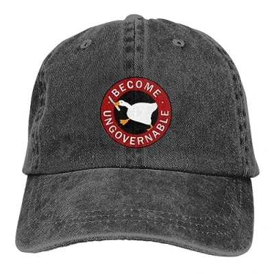 Image of UnniQ Baseball Cap Hip hop Sun Hat Become Ungovernable Goose Caps Peaked Shade Hats for Men Birthday Gift Women