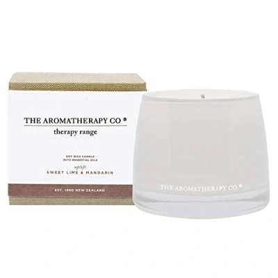 Image of The Aromatherapy Co 260g Uplift Therapy Candle Sweet Lime &amp; Mandarin