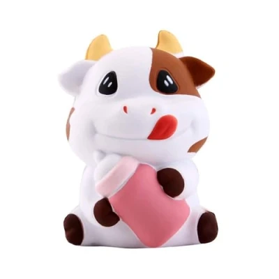Image of Anboor Squishies Cows Kawaii Squishy Slow Rising Squeeze Toys Stress Reliever Sugar Scented Prime Gift Collection
