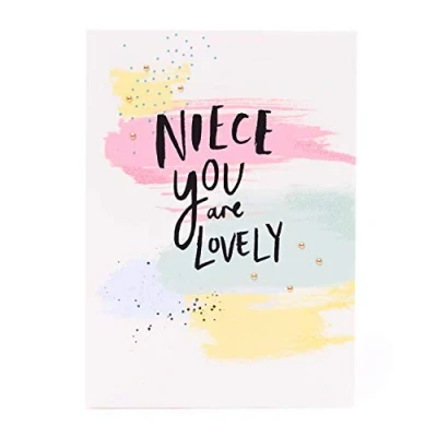 Image of Niece Birthday Card for Contemporary Pretty Gift Her Gifts Lovely