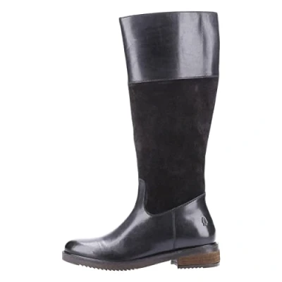 Image of Hush Puppies Women&#039;s Kitty Knee High Boot, Black, 3 UK
