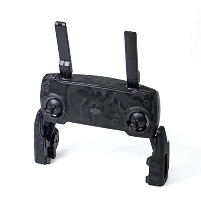Image of Wrapgrade Skin Sticker compatible with DJI Mavic Mini Remote Controller (BLACK BUMPY CAMO)
