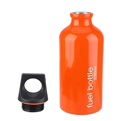 Image of VGEBY Fuel Storage Bottle, Leakproof Camping Petrol Container Aluminum Alloy for Hiking Cooking Picnic Mountaineering And Outdoor Catering Equipment