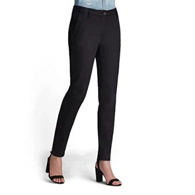 Image of G STAR RAW Women&#039;s Bronson Mid Waist Slim Chino, Multicolour (raw pressed D03218 6960 5185), 27W / 32L
