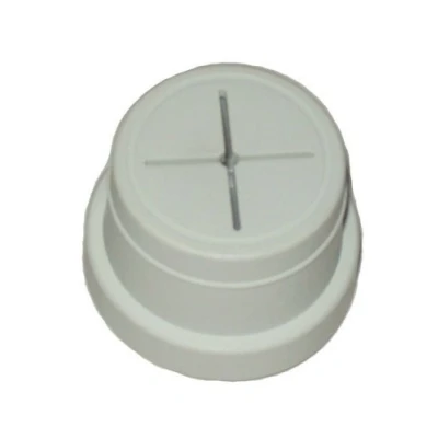 Image of My Bargains Online Shop White Single Push In Rubber Towel Tea Holder Off