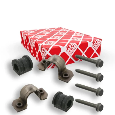 Image of 6Q0411314F, 6Q0411314FS2 Bearing Set, stabiliser FEBI BILSTEIN 37658 SKODA: Fabia I Hatchback
