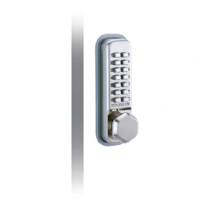 Image of Codelocks 0200 SS CL200 Surface Deadbolt Mechanical Lock, PVD Stainless Steel