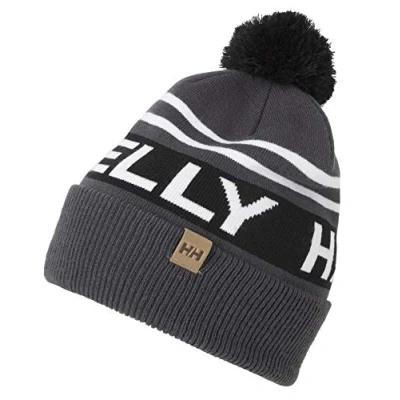 Image of Helly Hansen Mens Ridgeline Beanie Hat, Ebony