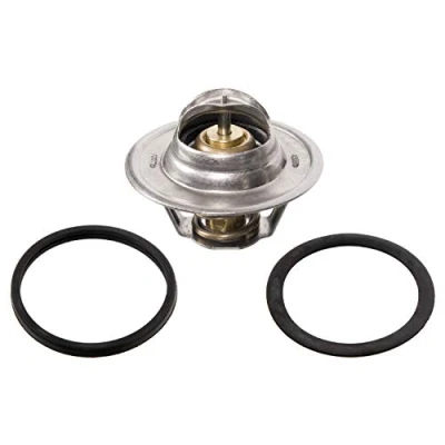 Image of 9604915680, 9617178080 Engine thermostat FEBI BILSTEIN 12775 89C with gaskets PEUGEOT: 406 Saloon, 306 Hatchback, 405 I Saloon