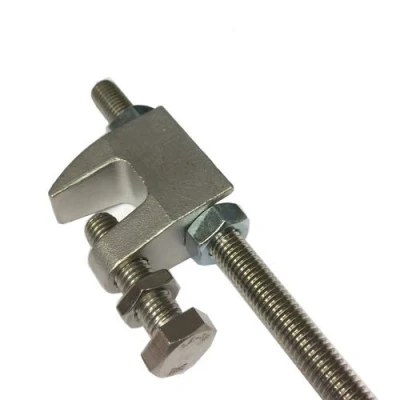 Image of M10 Zinc Flake Flange Clamp x 10 Quantity