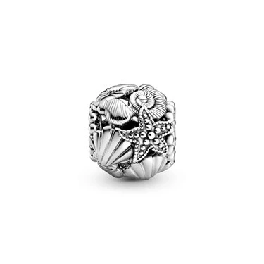 Image of Pandora Sea Shell Openwork Charm
