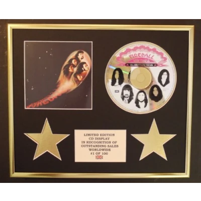 Image of DEEP PURPLE/CD DISPLAY/LIMITED EDITION/COA/FIREBALL