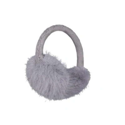 Image of Barts Fur Earmuffs Grey Earwarmers