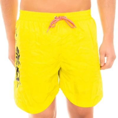 Image of Diesel Men&#039;s Sandy 2.017 Swim Trunk Boxer Short, Sulphur Spring, Medium