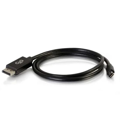 Image of C2G 84301 2m Mini DisplayPort/Thunderbolt to DisplayPort Monitor Cable Black