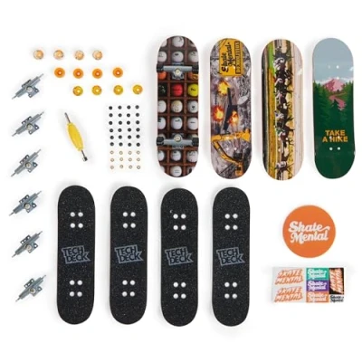 Image of Tech Deck 96mm Fingerboards 4 Pack (Styles Vary)