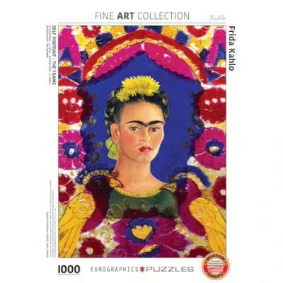 Image of EuroGraphics 6000 5425 Frida Portrait Mexico Jigsaw Puzzle, Various, One Size