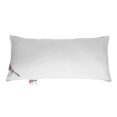 Image of HOMESCAPES Super Microfibre King Size 3 ft Pillow Bolster 19″ x 36″ Inch Hotel Quality Goose Down Like EXCELLENT for Allergy Sufferers and Back Sleepers