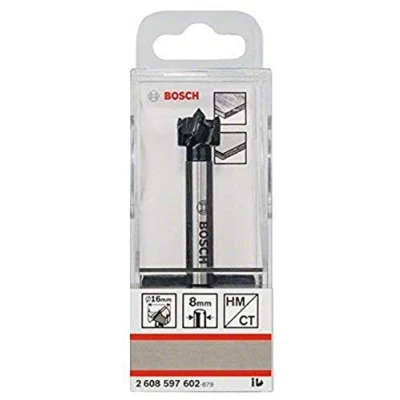 Image of Bosch Professional 1 pc. tungsten carbide hinge cutting bit (Ø 16 mm, Accessory rotary drill)