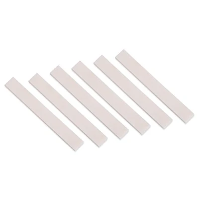 Image of 6Pcs Guitar Bridge Saddle,Durable Cattle Bone Saddle Replacement for Acoustic Classical Mandolin Banjo Ukulele