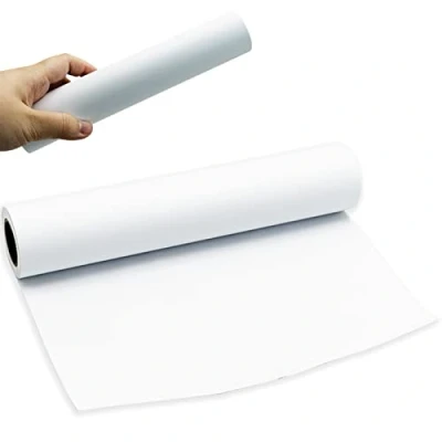 Image of White Drawing Paper Roll 10 m Art Roll, Painting Sketching Easel for Kids Fadeless Bulletin Board Children Sketch Paint 22.5cm Wide
