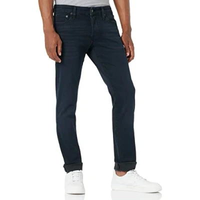 Image of JACK &amp; JONES Men&#039;s Jjiglenn Jjicon Jj 556 Lid Noos Jean Pants, Blue Denim, 32 W/30 L