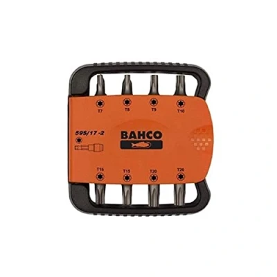 Image of Bahco 59S/17 2 Bits Set for Torx 17 Pieces, 0 V, Multicoloured