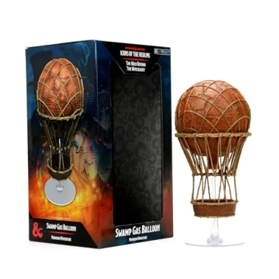 Image of WizKids Dungeons and Dragons the Wild Beyond Witchlight Swamp Gas Balloon, DnD Miniatures