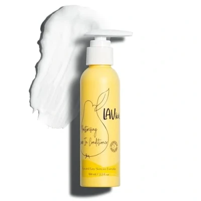 Image of Lav Kids Leave In Conditioner for Soft Hair, Easy Brushing, Natural Shine, Algae Extract, Smoothing, Hydration Lock In, Pear Fragrance, 100ml