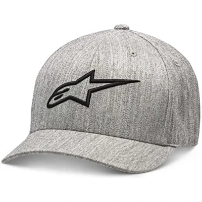 Image of Alpinestars Ageless Curve Hat Grey Heather/Black