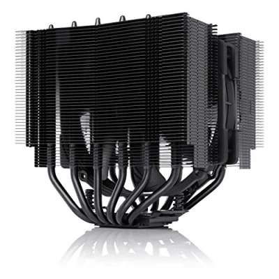 Image of Noctua NH D15S chromax.black, Premium Dual Tower CPU Cooler with NF A15 PWM 140mm Fan (Black)