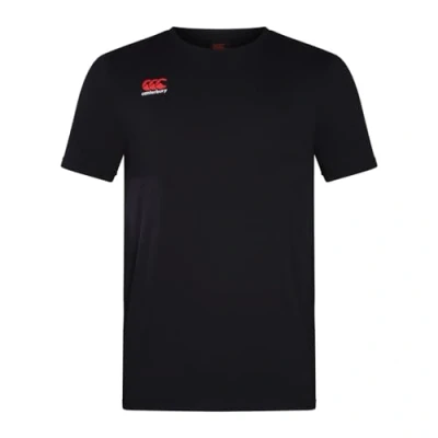Image of Canterbury Small Logo tee t Shirt, Black, S