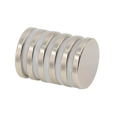 Image of Magnetpro Disc Magnet 25 mm Dia x 3.5 Thick 6 KG Pull (Pack of 6)
