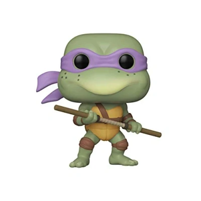 Image of Funko Pop! Vinyl 1990 Donatello Teenage Mutant Ninja Turtles Collectable Figure Gift Idea Official Merchandise Toys for Kids &amp; Adults Movies Fans Model Collectors