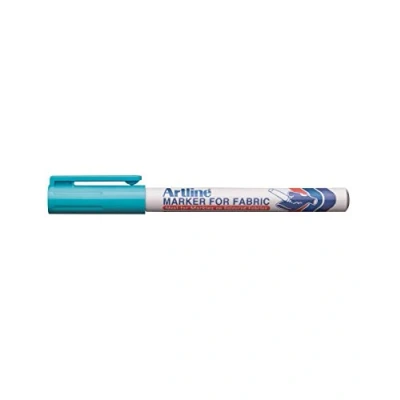 Image of artline EKC Fabric Marker Pen In Pastel Colours Blue