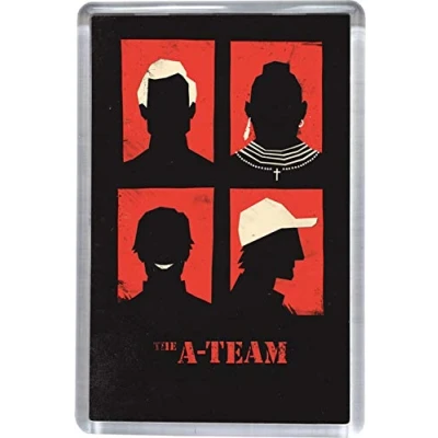 Image of Super Universe The A Team Classic TV Series Fridge Magnet 5 x 7.5 cm