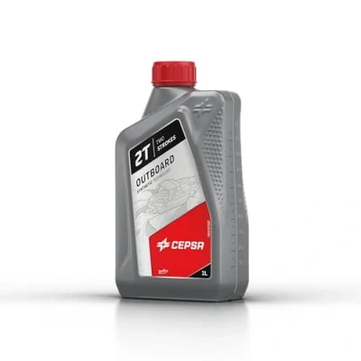 Image of CEPSA 515364188 Mineral Oil for 2 Stroke Engine, 1 Liter