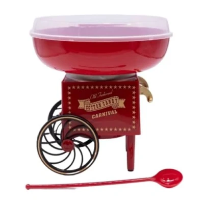 Image of 500W Candy Floss Machine for Kids Marco Paul ® Cotton Maker Perfect Home Parties, Movie Nights, and Kitchen Decor