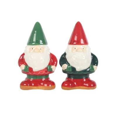 Image of Adorable Gnome Salt and Pepper Shakers: Whimsical Table Decor for Joyful Dining Cheerful Addition to Any Meal