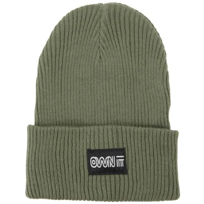 Image of Bestseller A/S Unisex NKNMANOA Knit Beanie Hat, Beetle, 52/53, Beetle