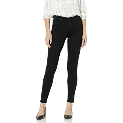 Image of Jessica Simpson Women&#039;s Kiss Me Mid Rise Skinny Jean Standard, Olive Dye Black, 31W