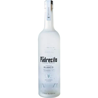 Image of Premium Organic Tequila Blanco with Award Winning Taste Padre Azul Padrecito 100% Blue Agave 0.7L 40% Alc.