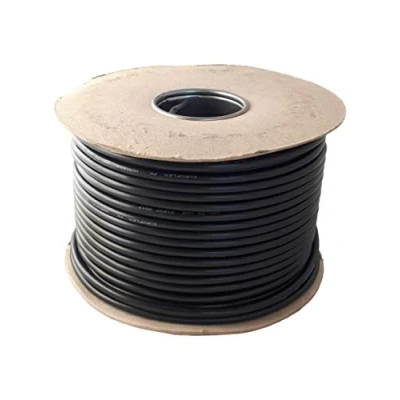 Image of Ali&#039;s DIY 3 Core Round Black Flex Flexible Cable 3183Y 1.0 mm 70 metre Cut Length…