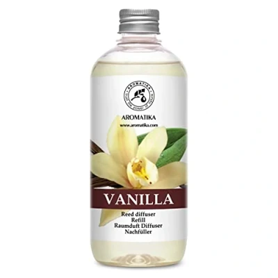 Image of Vanilla Reed Diffuser Refill 500ml Room w/Natural Essential Oil Home Fragrance Aromatherapy Air Freshener Scented