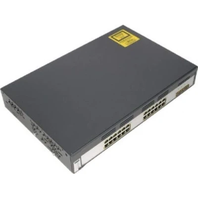 Image of Cisco Catalyst 3750G 24TS 1U Switch Layer 3 Managed 24 ports Ethernet, (Refurbished)