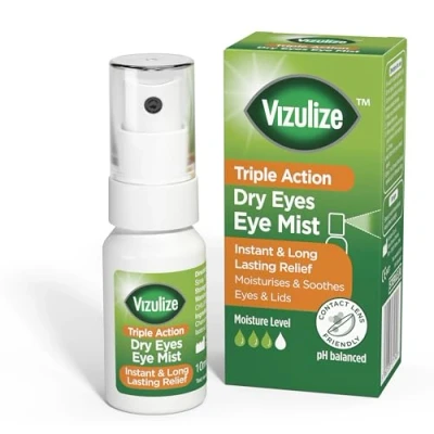 Image of Vizulize Triple Action soothing relief Dry Eye Mist, 10ml